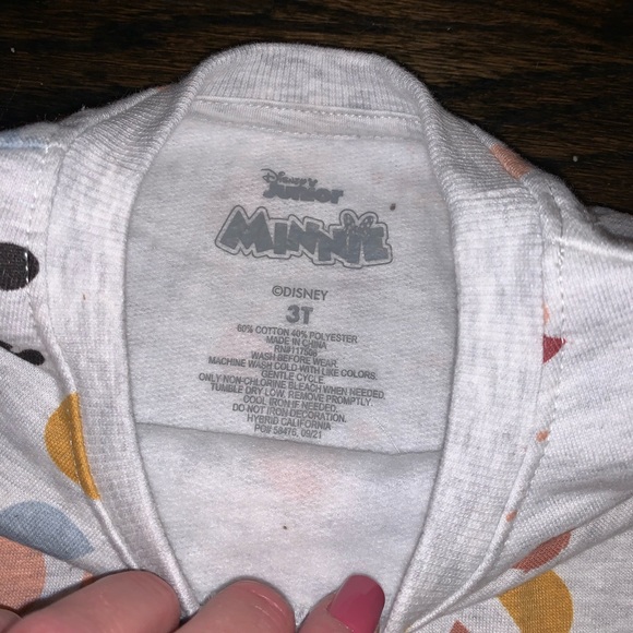 Disney Minnie Mouse crewneck sweatshirt NWT - Picture 2 of 3